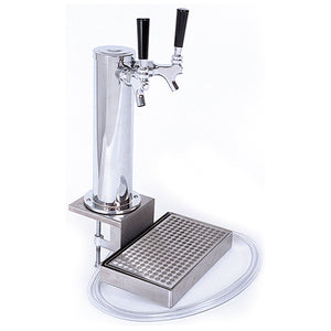 Micro Matic Mobile Clamp On Dual Faucet Beverage Dispenser - NEW & REDESIGNED