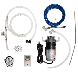Batched Keg Recirculation Kit (with pump + timer system)