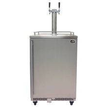 Load image into Gallery viewer, Premium Series Commercial Indoor/Outdoor Dual Tap Kegerator by Beer Meister

