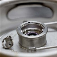 Load image into Gallery viewer, Hybrid Keg - 1/6 bbl (5.16 gal) Sanke Valve w/ Removable Corny-style Lid - Connects seamlessly to standard existing beer sanke line - Easy to open, fill &amp; clean
